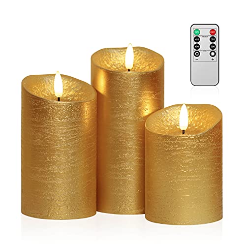gold candle
